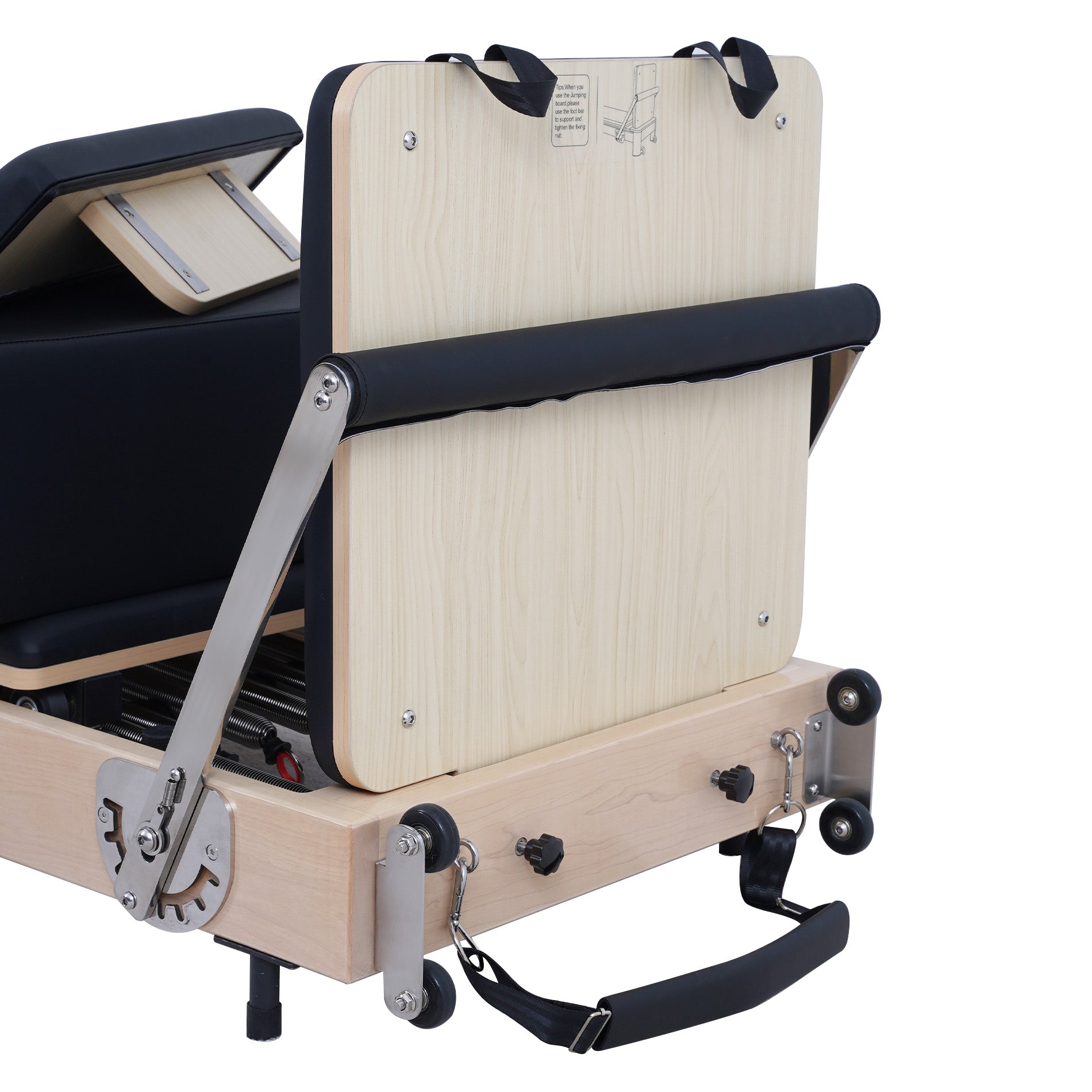 Gymreformer Maple Foldable Pilates Reformer with Metal Legs