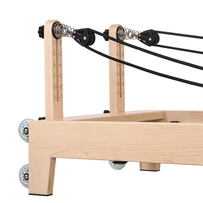 Maple Foldable Reformer with Wooden Legs